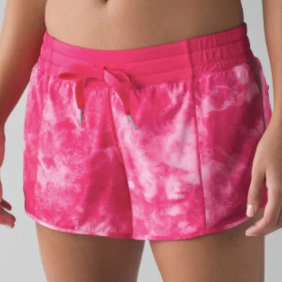 (6145) Hotty Hot HR Lined Short 4" - Sz 4 *LOVED * EUC - Picture 2 of 8